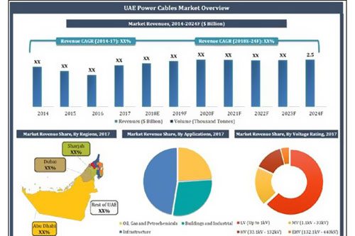 到2024年阿聯酋電力電纜市場收益將達25億美元